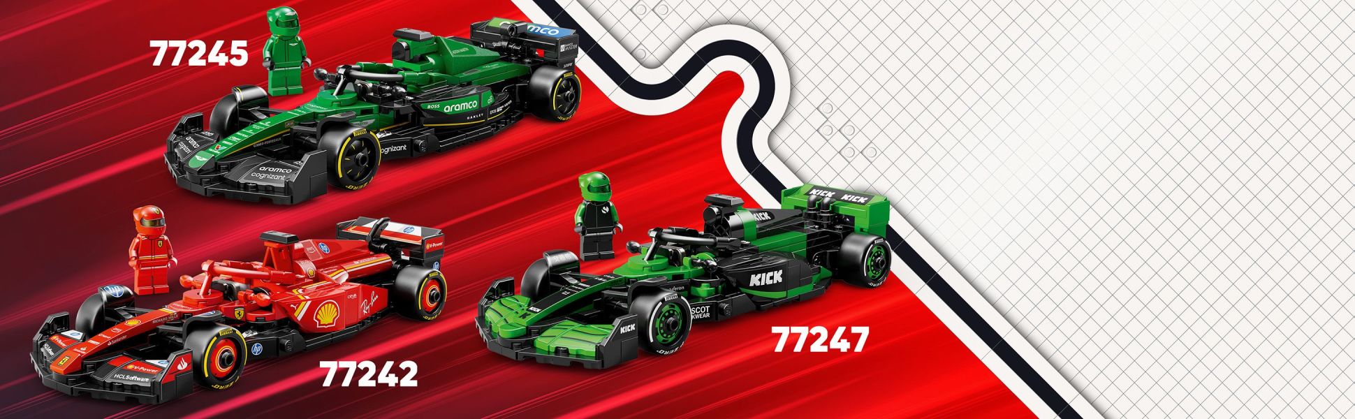 LEGO Speed Champions Williams Racing FW46 F1 Race Car Toy Building