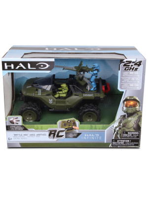 NKOK Halo Infinite RC: Battle Hog UNSC Warthog -W/ Master Chief