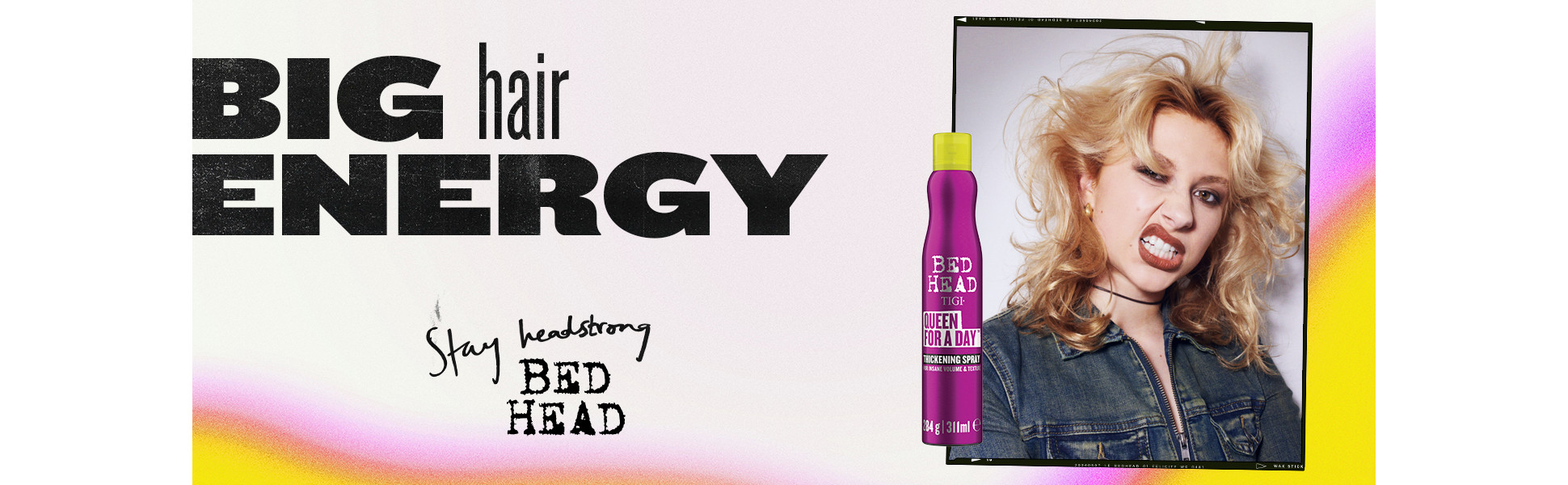 Bed Head, Thickening Spray, 10.5OZ, salon results & long-lasting