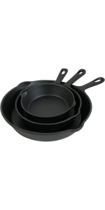 Sunnydaze Decor Black Large Cast Iron Deep Dutch Oven Pre Seasoned - Large  12 8-Quart Pot