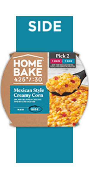 Homebake 425°/:30 Mexican Style Creamy Corn Veggie Dish, 17.4 oz Box (Frozen)