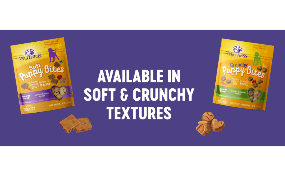 Wellness crunchy hotsell puppy bites