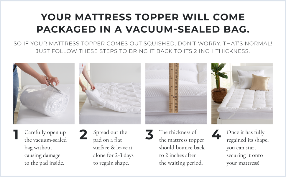 vacuum sealed mattress topper｜TikTok Search