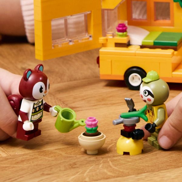 Kids pick the veggies then cook them.