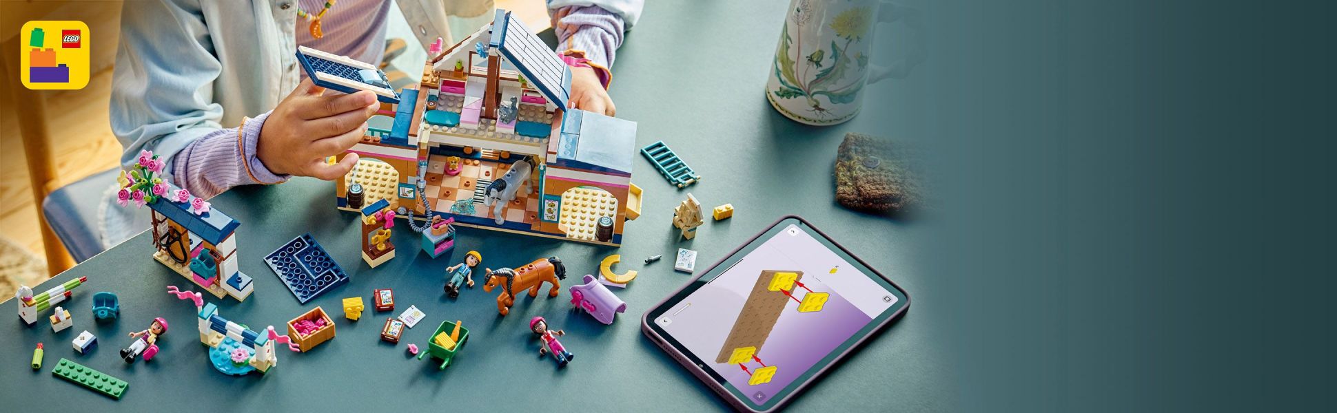 Builders can zoom in, rotate sets in 3D and track their progress using the fun, intuitive LEGO Builder app.