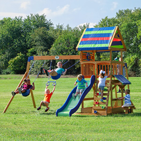 Backyard playground sets walmart on sale