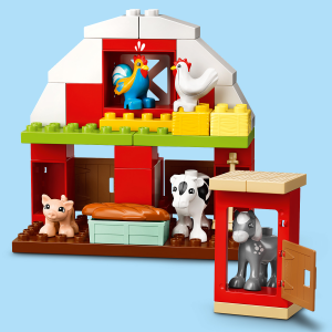 LEGO Duplo Granero, Tractor y Animales de la Granja +2 años - 10952