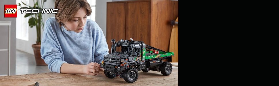 Acheter Lego Technic Trial Truck 4x4 Mercedes-Benz Zetros 42129 -  Juguetilandia