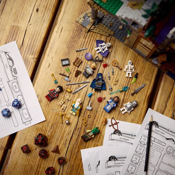 4 instruction booklets for different parts of the set.
