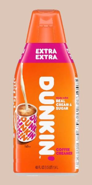 Dunkin’ Extra Extra Coffee Creamer, 48 oz.