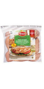 Thin Sliced Boneless Skinless Chicken Breasts