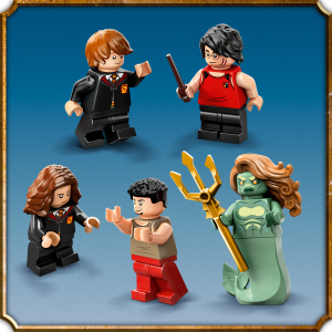 LEGO Harry Potter Triwizard Tournament: The Black Lake Building Toy 76420 -  Goblet of Fire Toy Set with Harry, Hermione, and Ron Mini Figures, Magical