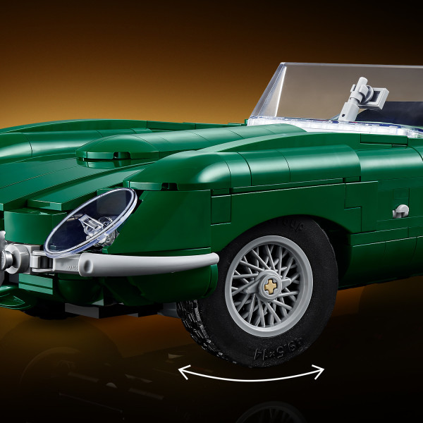 Turn the wheel to control the front wheels.