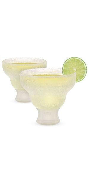 Glass FREEZE Margarita Glass (set of two) by HOST – Uptown Spirits