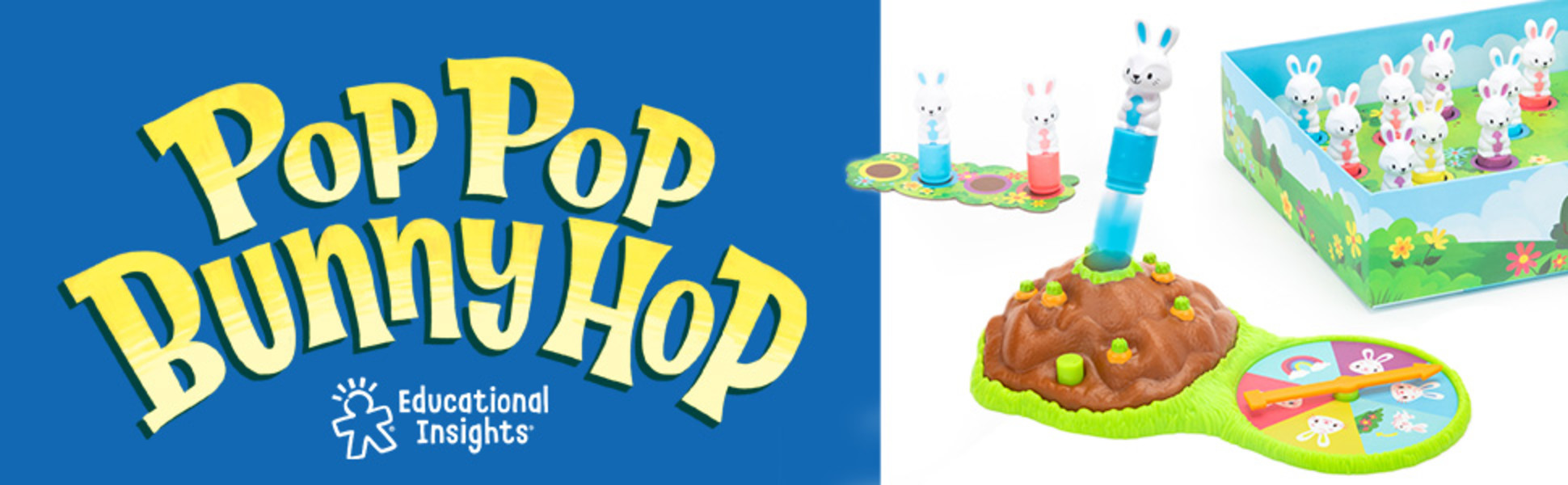 Learning Resources Bunny Pop: Gioco Da Tavolo Per Bambini 3-7 Anni, Memoria E Colori - 2