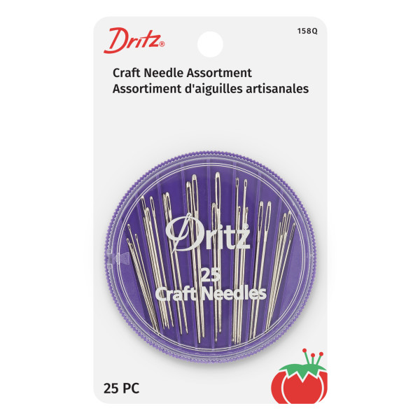 Dritz Crafting Hand Needles, 25ct in Compact Dispenser - Walmart.com
