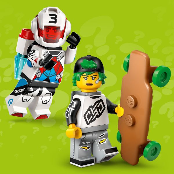 Fast action with Jetpack Racer and Longboarder.