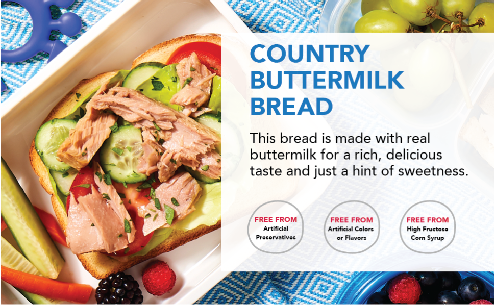 Oroweat Country Buttermilk Bread Made With Real Buttermilk 24 Oz Walmart Com Walmart Com