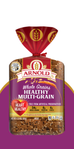 Arnold Whole Grains Healthy Multi-Grain Bread, 24 oz