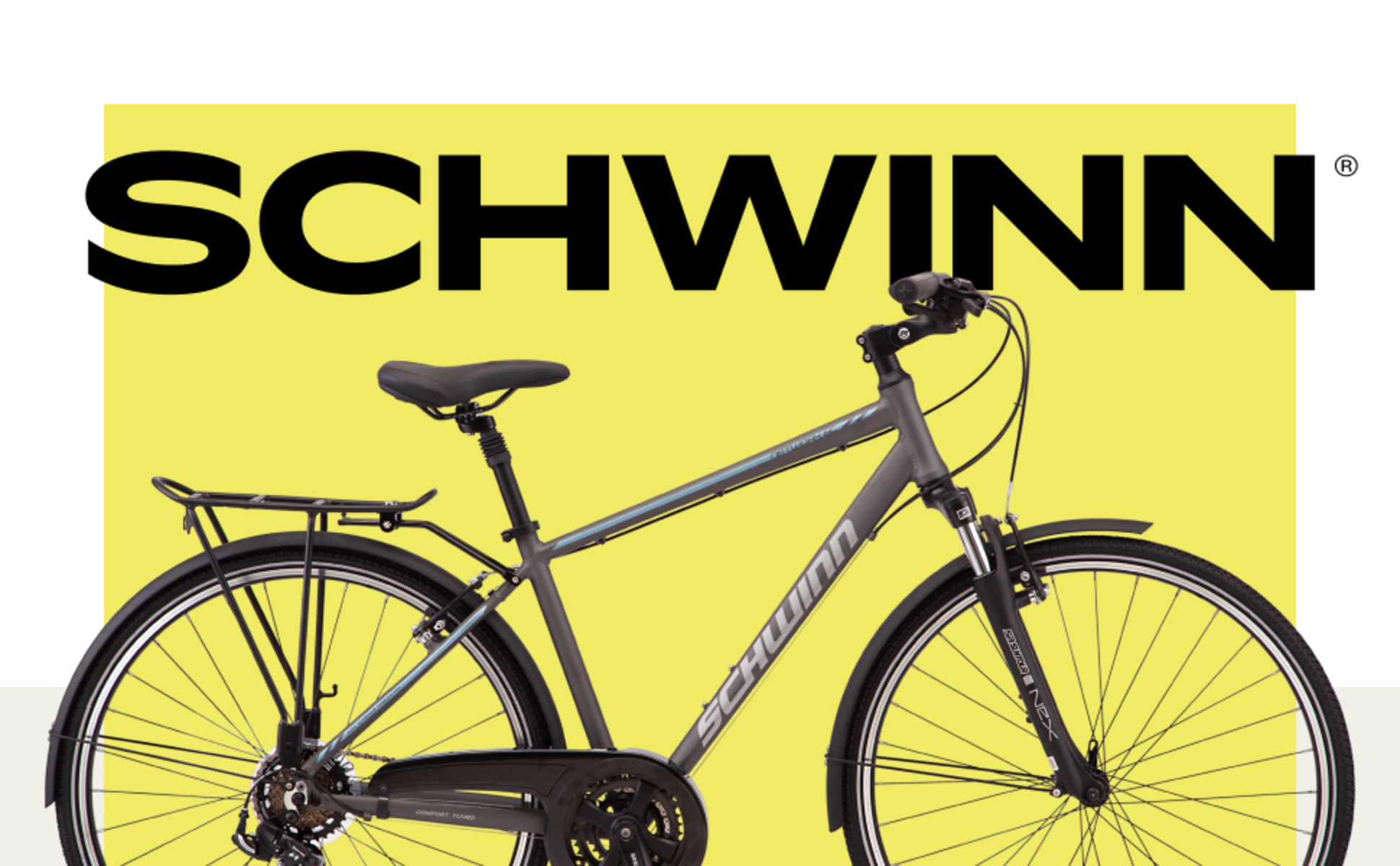 Schwinn Network 6c Hybrid Bike, 21 Speeds, Medium 17.5