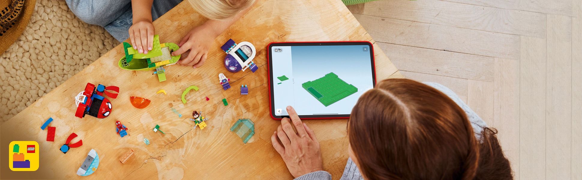 Builders can zoom in, rotate sets in 3D and track their progress using the fun, intuitive LEGO Builder app.