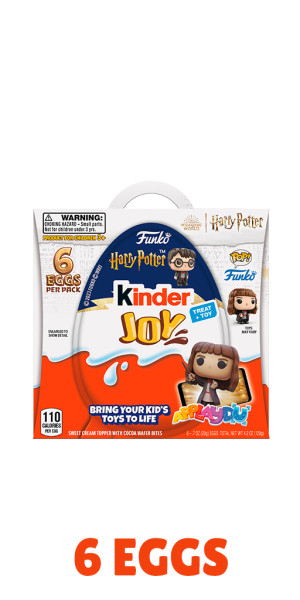 Kinder Joy Eggs, Harry Potter Funko Collection, Sweet Cream and