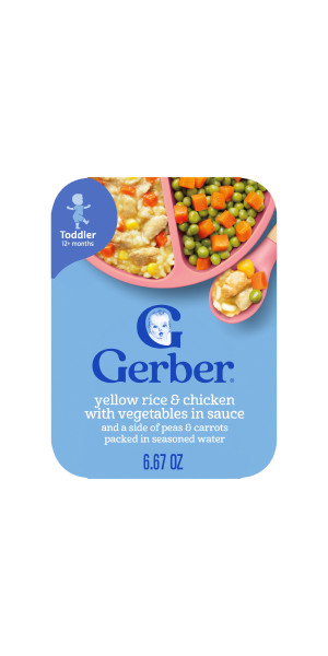 Yellow Rice & Chicken with Vegetables in Sauce