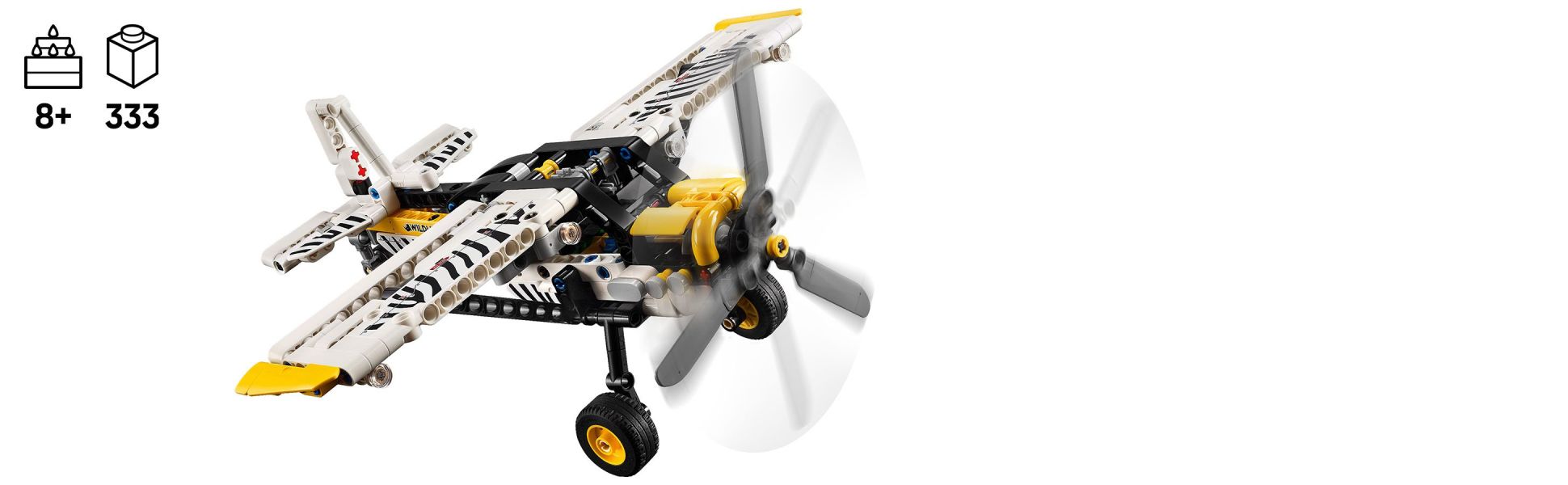 See kids develop their building skills as they build their Bush Plane toy and explore its many exciting features.