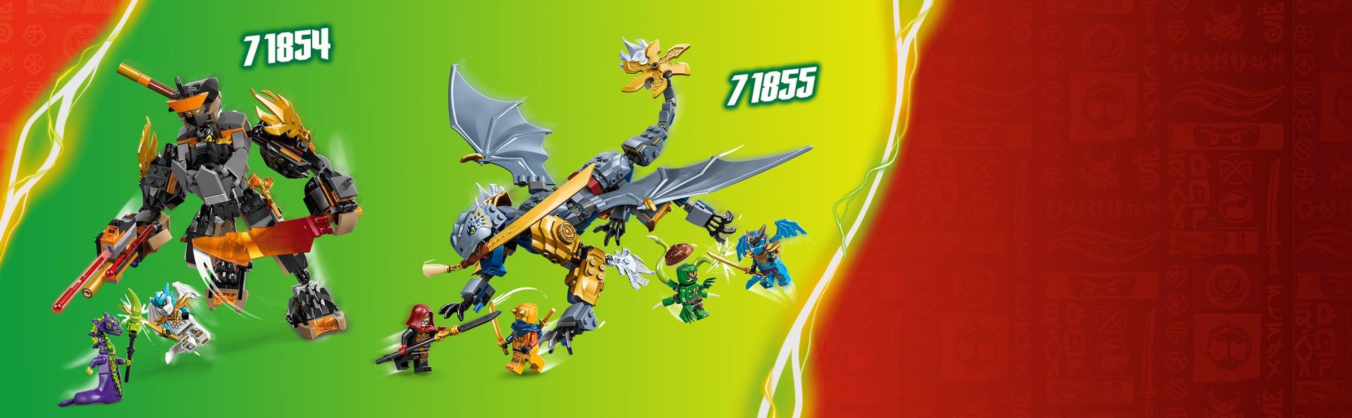 Swap weapons with another LEGO NINJAGO set