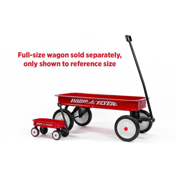 Radio Flyer Little Red Toy Wagon Miniature Wagon for Kids 12.5 Long x 5.7 Tall Red Walmart