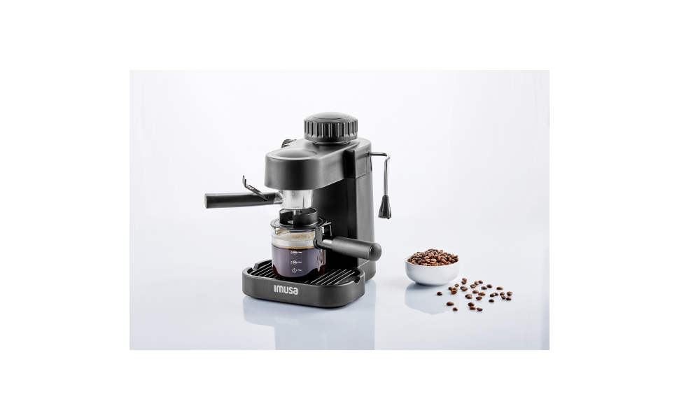 Imusa GAU-18217 USA 4 Cup Epic Electric Espresso/Cappuccino Maker