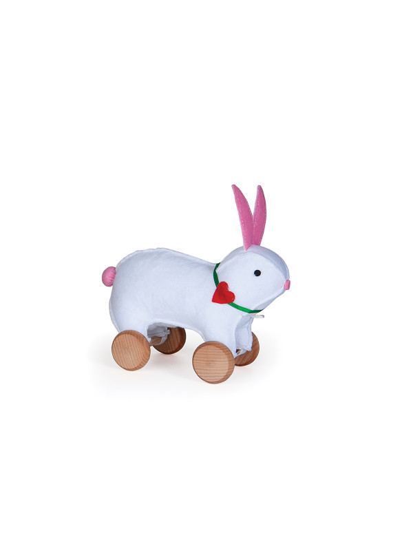 Jack Rabbit Creations Push Pull Rolling Bunny Toy - Walmart.com