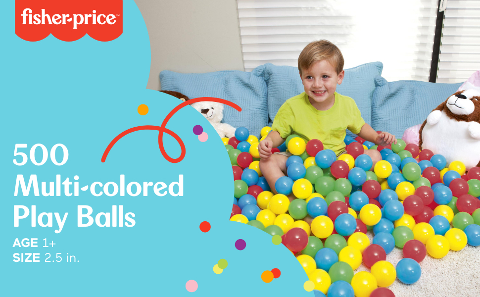 Fisher price ball hot sale pit balls 500