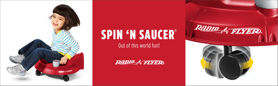 Radio flyer sit n spin saucer online