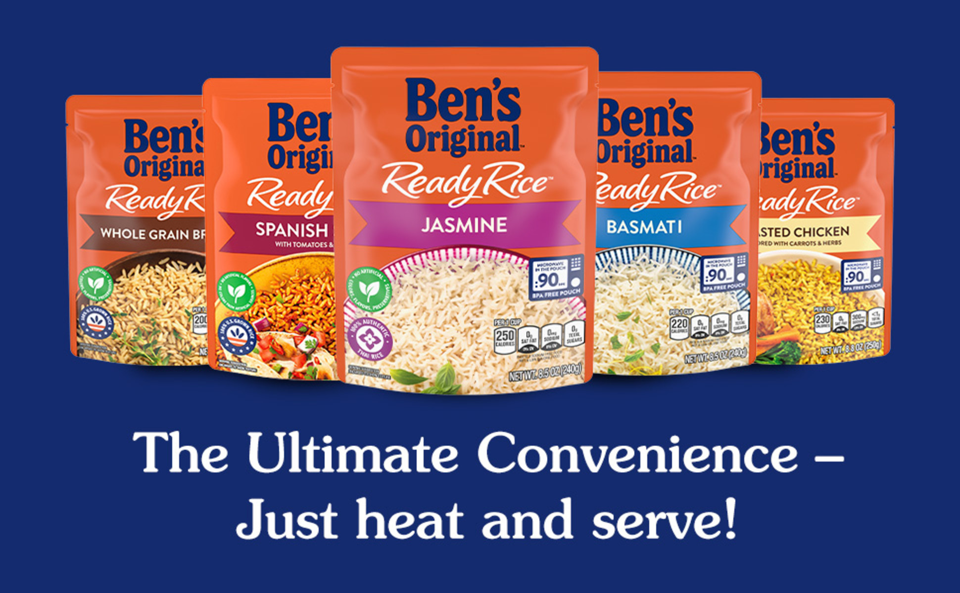 Ben's Original Original Long Grain White Ready Rice, Easy Dinner
