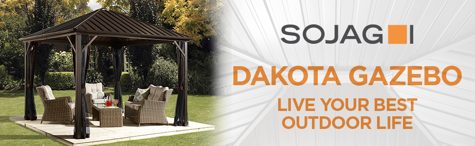 SOJAG Dakota Gazebo - Live your best outdoor life