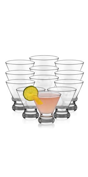 Libbey Cosmopolitan Martini Party Glass, 8.25oz, Set of 12