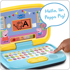 Peppa Pig giocattolo ridere e imparare computer portatile bambini computer  elettronico interattivo