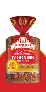 Arnold Whole Grains 12 Grains Bread, 24 oz