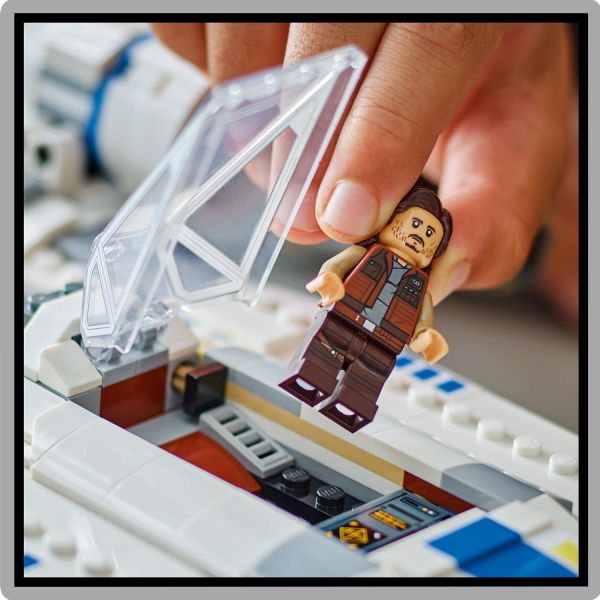 Place Cassian Andor in the cockpit.