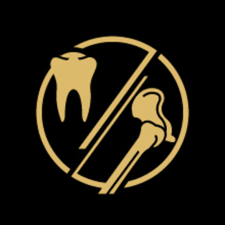 Healthy teeth and bones icon