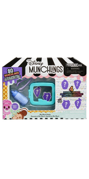 Disney Munchlings Mini Munch Displays, 7-piece Figure Set