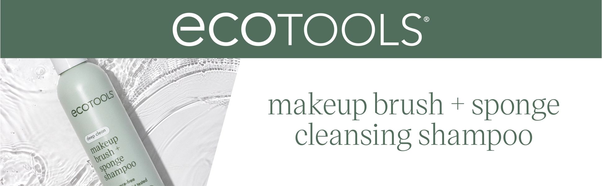 EcoTools Daily Brush Cleaner, Makeup Brush Cleanser Spray, Quick Dry Brush  Spray, Fragrance Free, Travel Size, TSA Approved, Cruelty-Free & Vegan, 3  fl oz./89 ml. Bottle – EcoTools Beauty