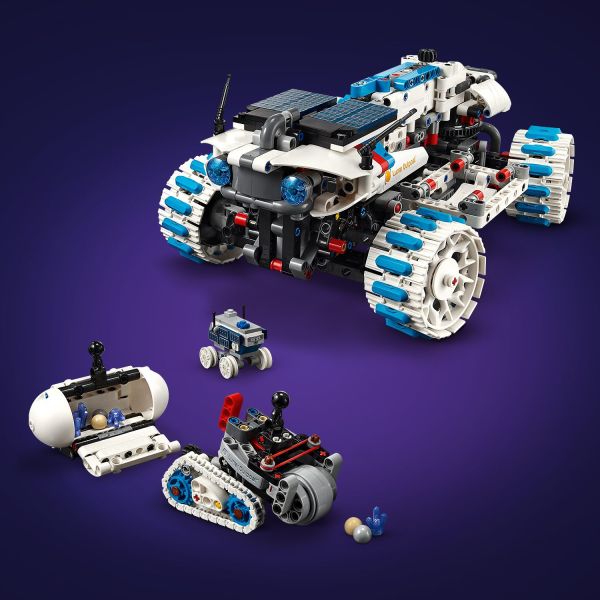 Build the Moon rover, mining rover and MAPP rover.