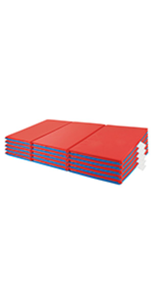 Premium Folding Rest Mat, 3-Section, 1in