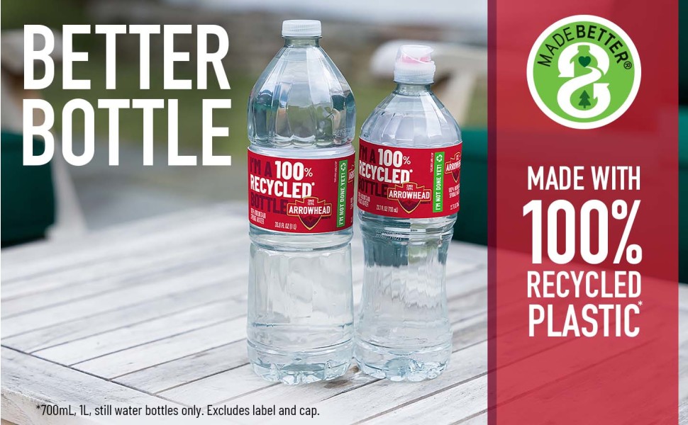 20 Ounce Bottled Spring Water  Arrowhead® Brand 100% Mountain