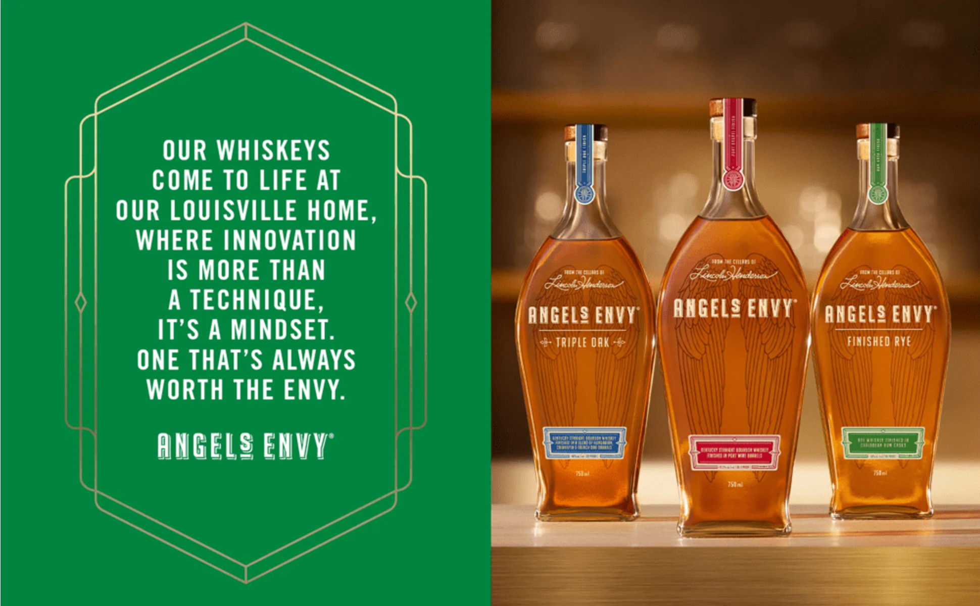 ANGEL'S ENVY, Finished Rye Whiskey, 750 mL Bottle, ABV 50