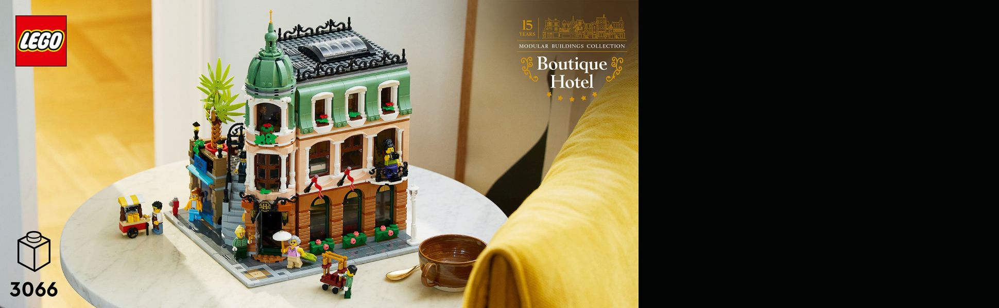 LEGO Icons Boutique Hotel 10297 Modular Building Display Model Kit