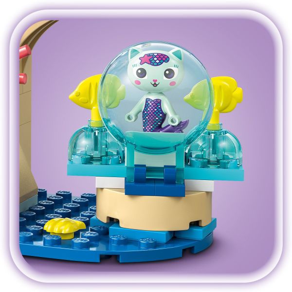 MerCat “floats” in a giant bubble.