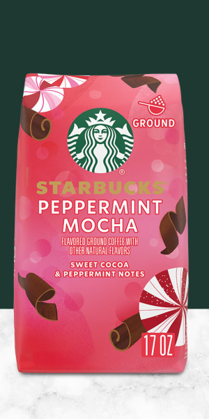 Starbucks Peppermint Mocha Flavored Ground Coffee